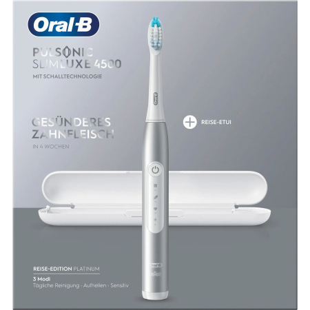 Braun Oral-B Pulsonic Slim Luxe 4500 Platin